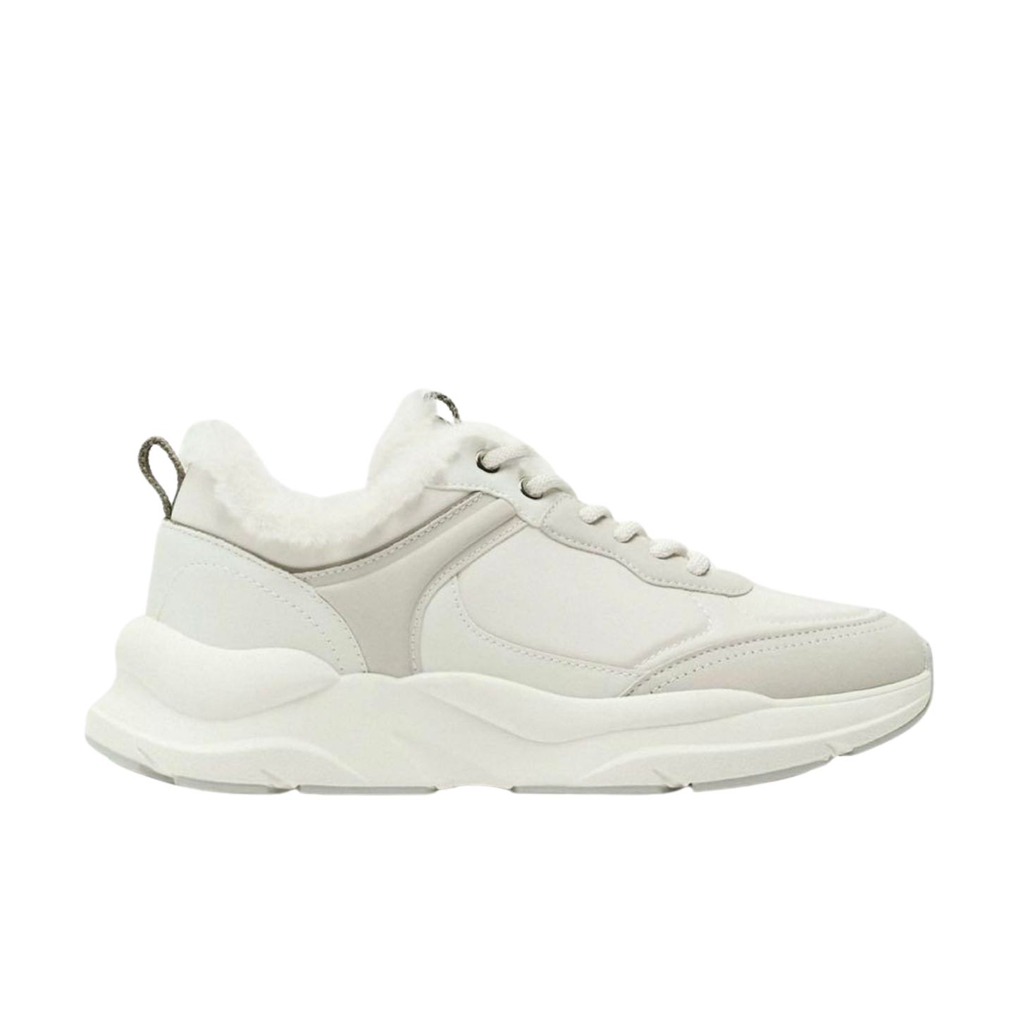 Zara Faux Fur lined Trainers