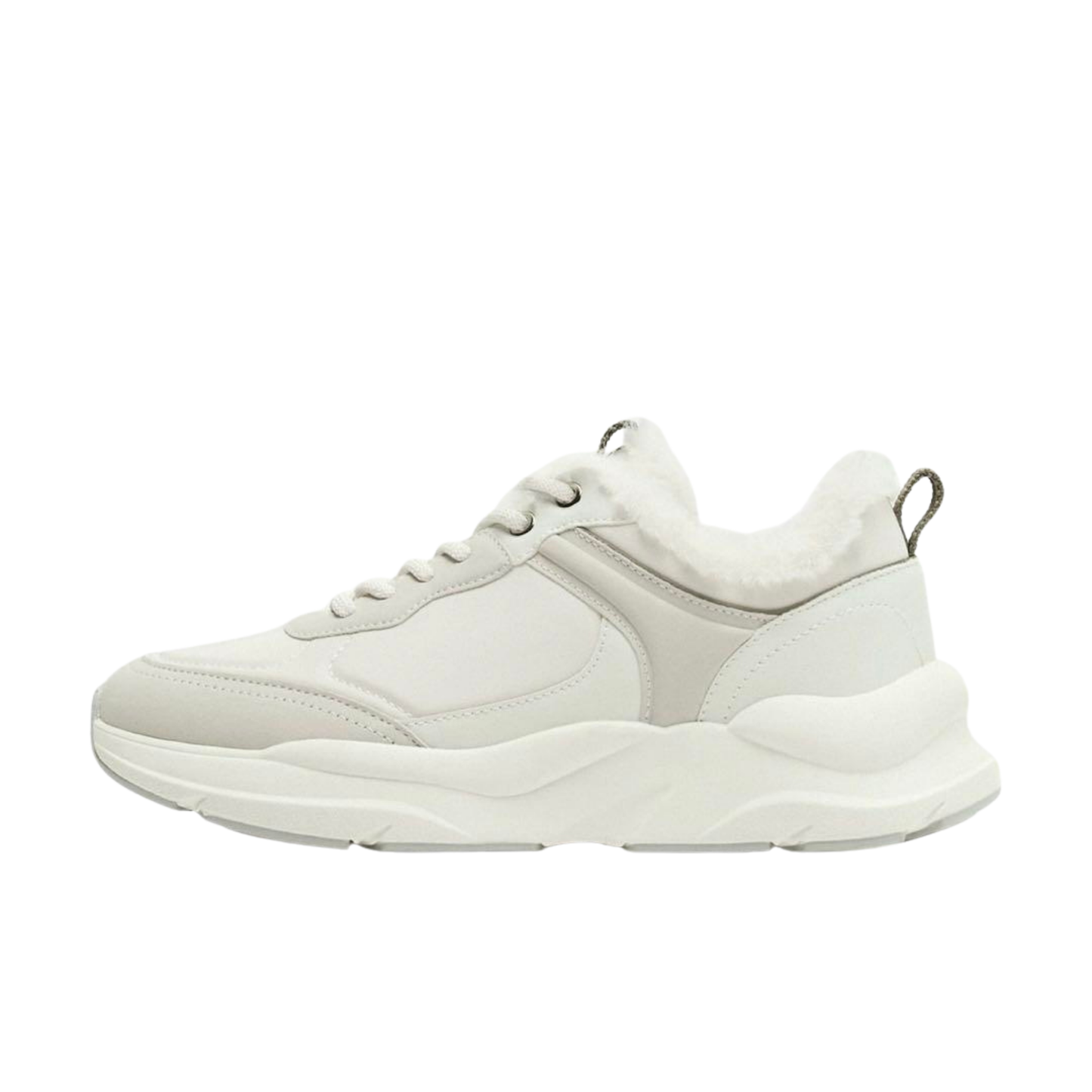 Zara Faux Fur lined Trainers