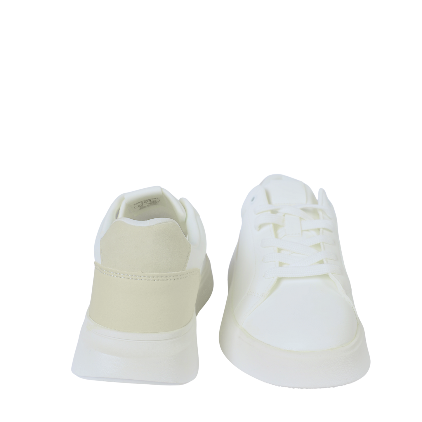 ZARA SNEAKERS WHITE & BEIGE