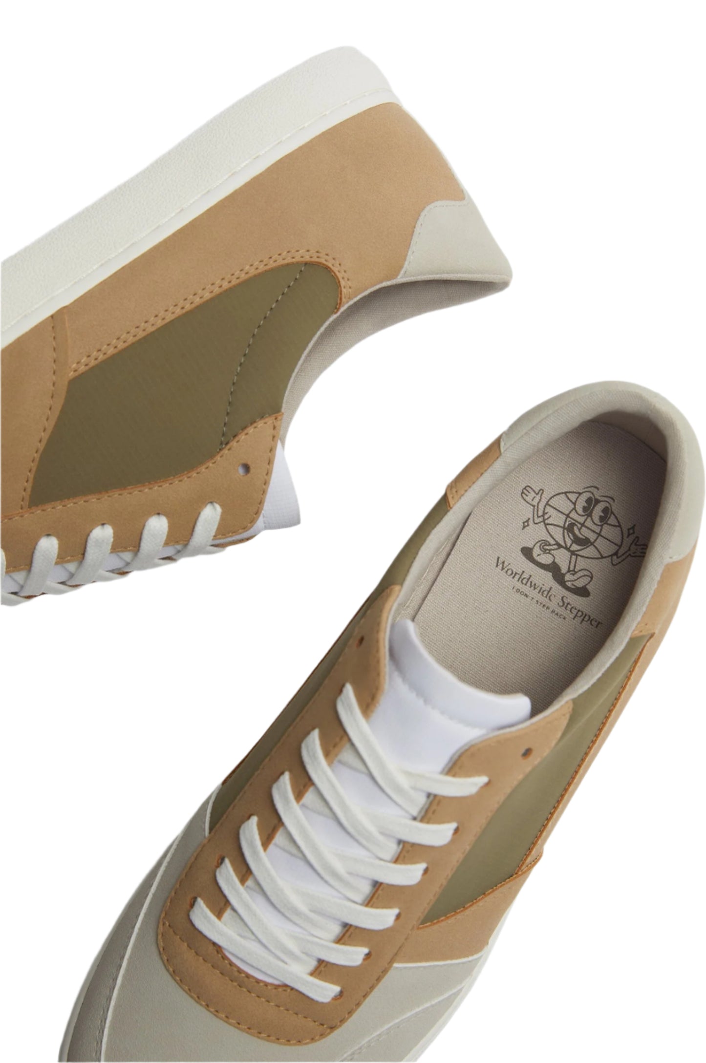 Casual sneakers - lefties beige
