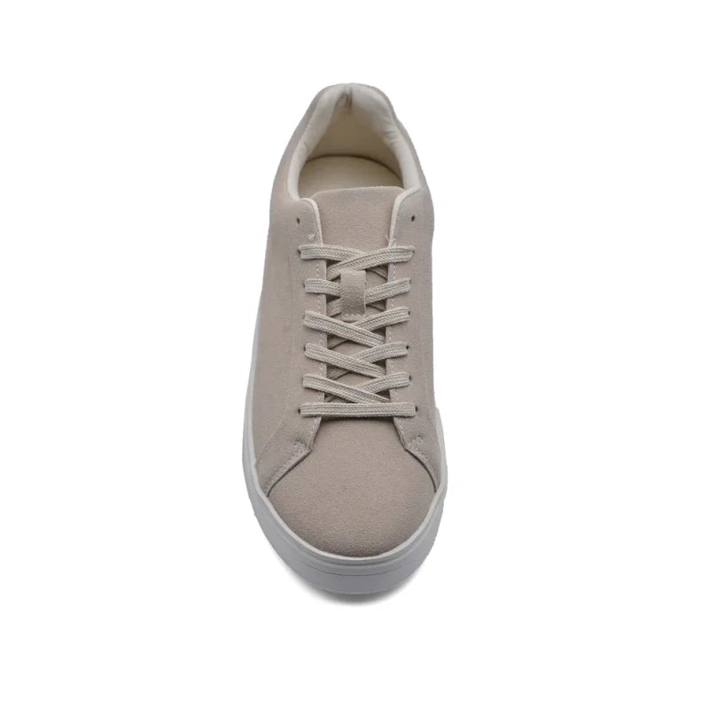 ZARA monochrome suede leather sneakers