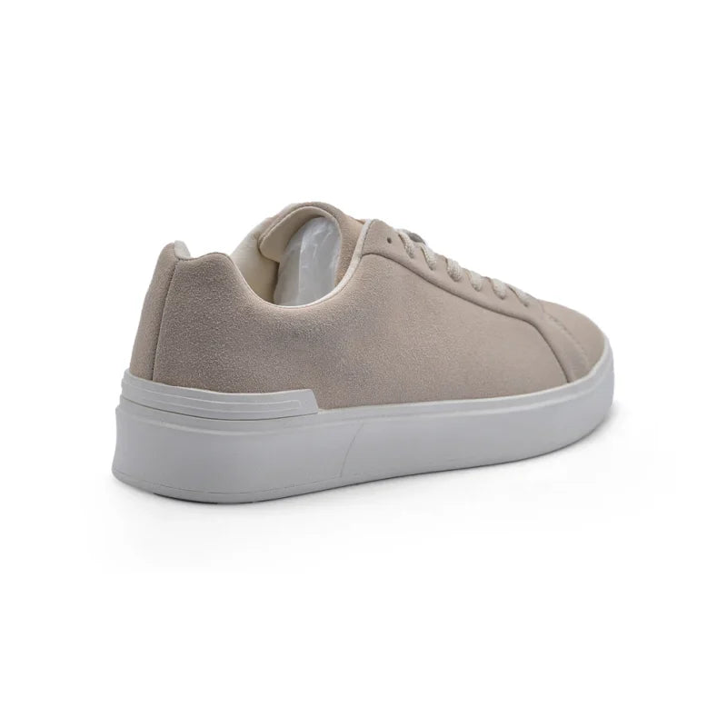ZARA monochrome suede leather sneakers