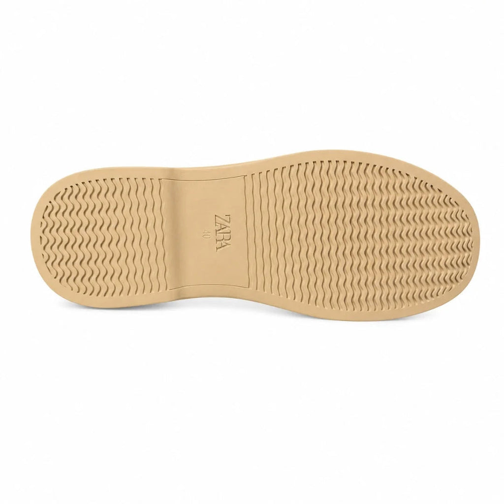 ZARA Leather Loafers Sneakers