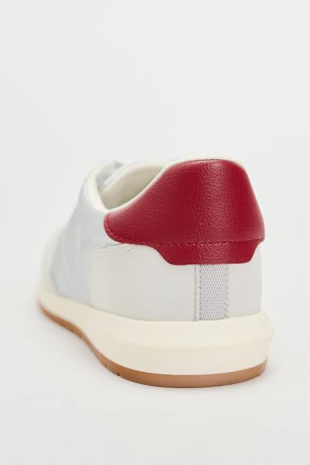 Zara metallic sneakers women