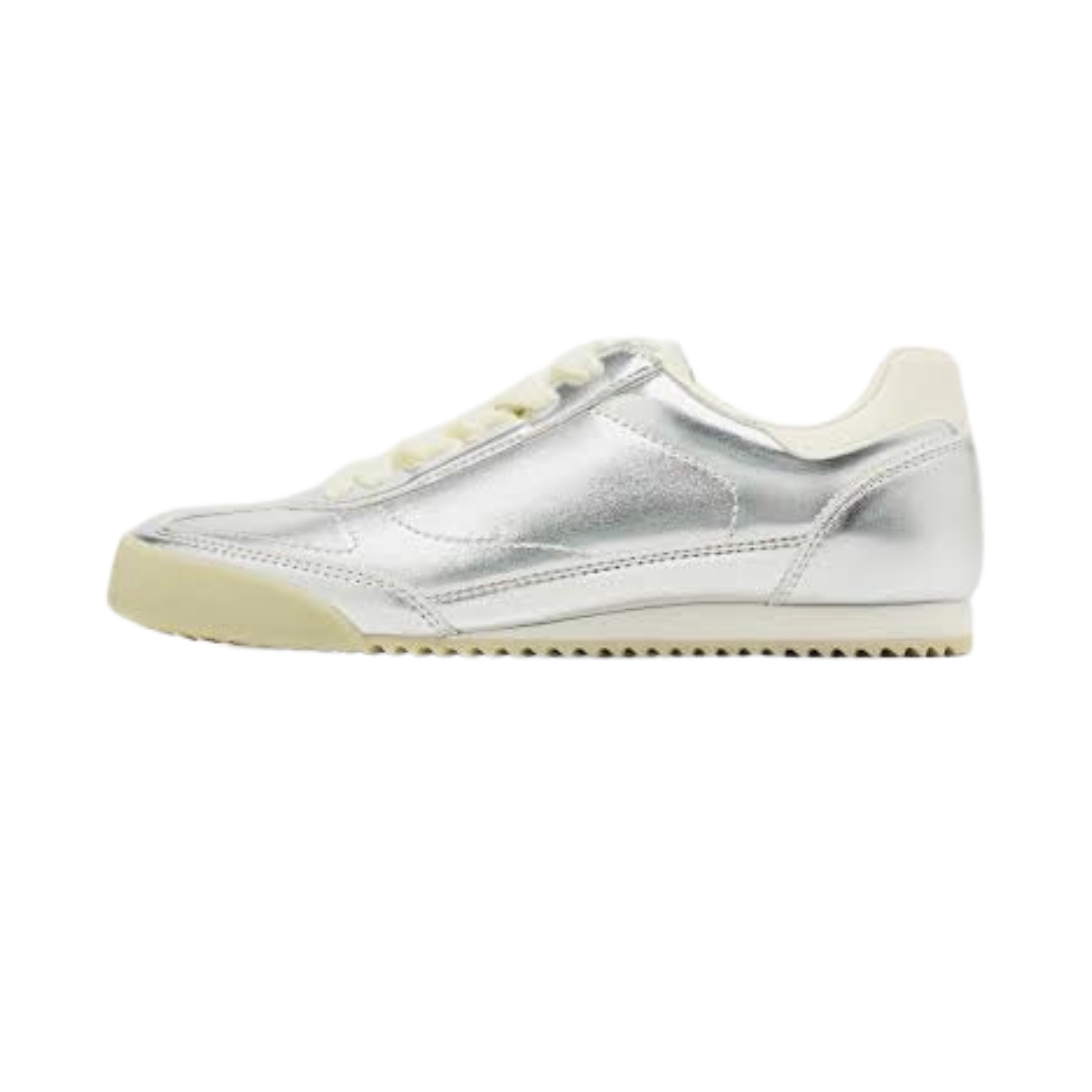 Zara metallic sneakers women