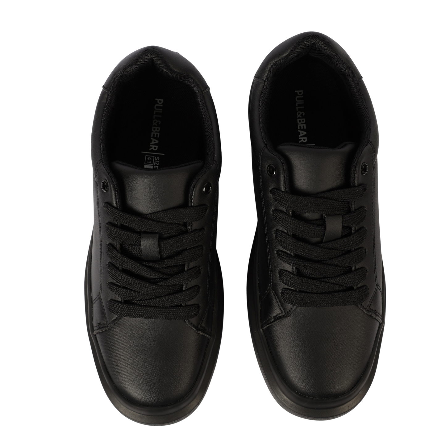 PULL&BEAR LIGHT WEIGHT SNEAKERS black