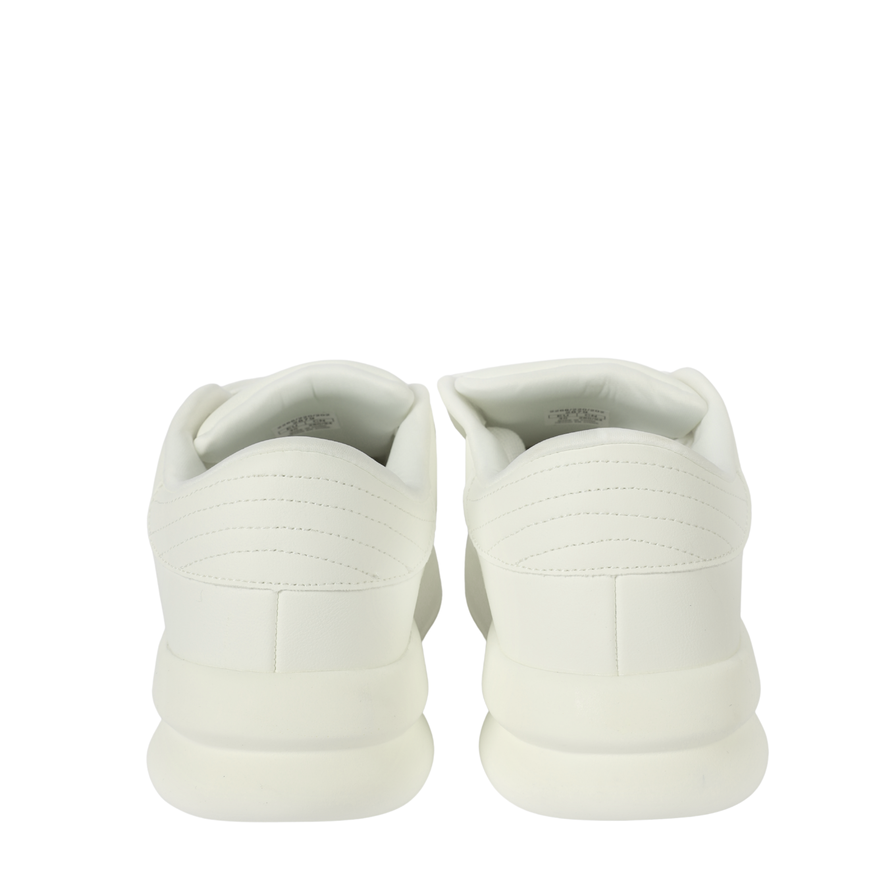 ZARA MONOCHROME CHUNKY SOLE SNEAKERS WHITE