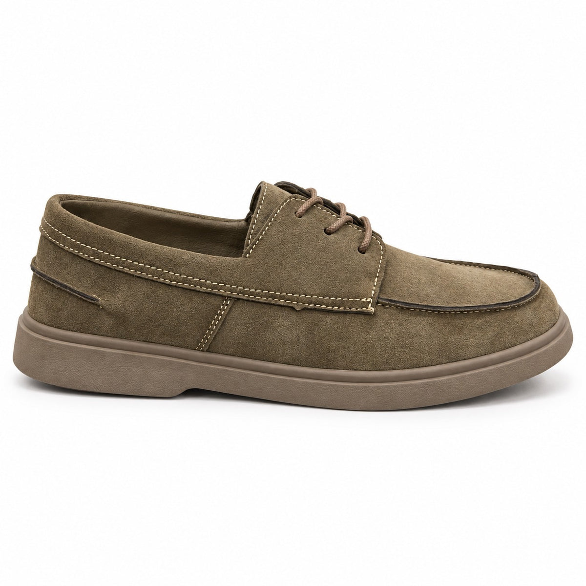 Zara Leather Boat Shoes