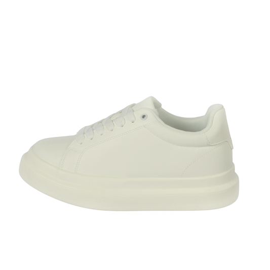 PULL&BEAR LIGHT WEIGHT SNEAKERS WHITE