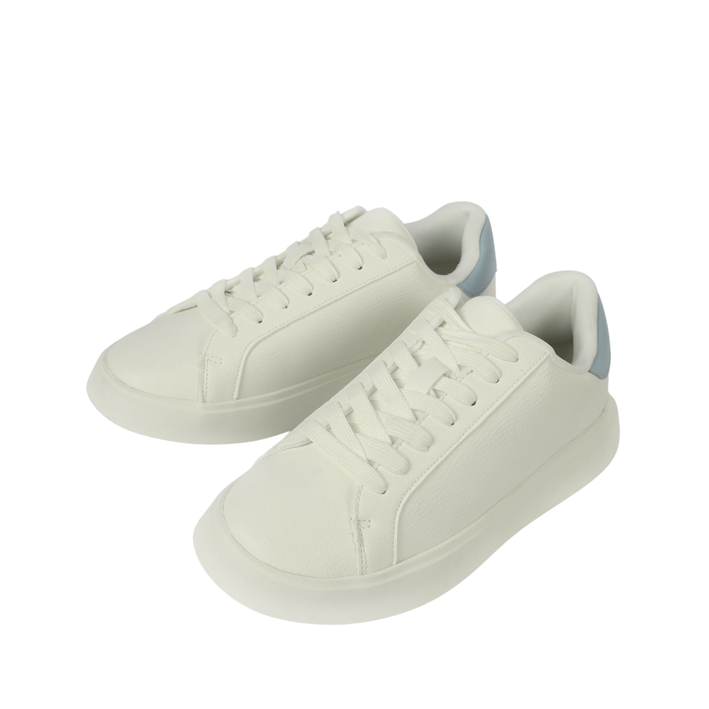 ZARA MONOCHROME CHUNKY SOLE SNEAKERS-MEN WHITE & BLUE