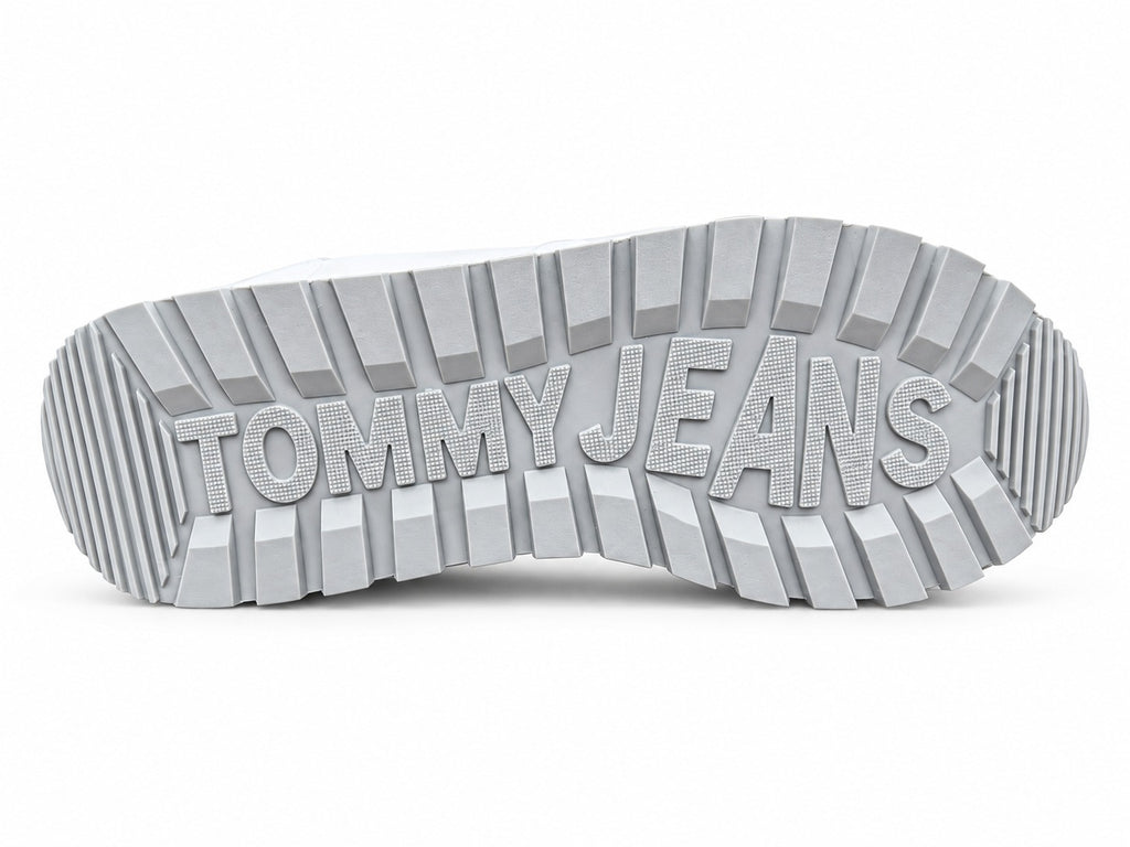 Tommy Retro Leather Trainers
