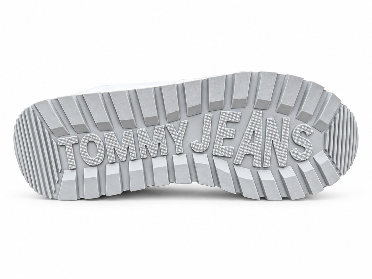 Tommy Retro Leather Trainers