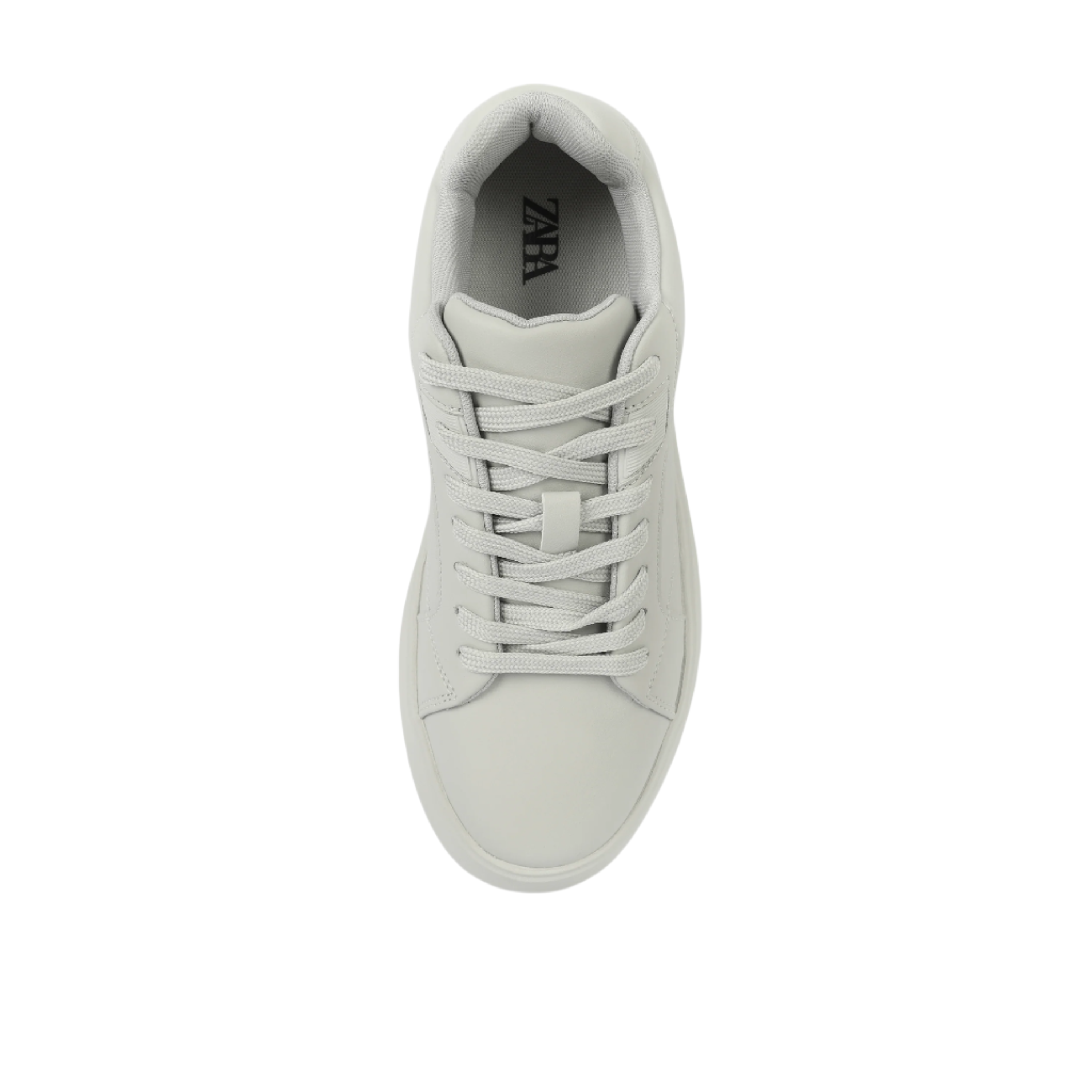 ZARA CHUNKY SOLE SNEAKERS gray