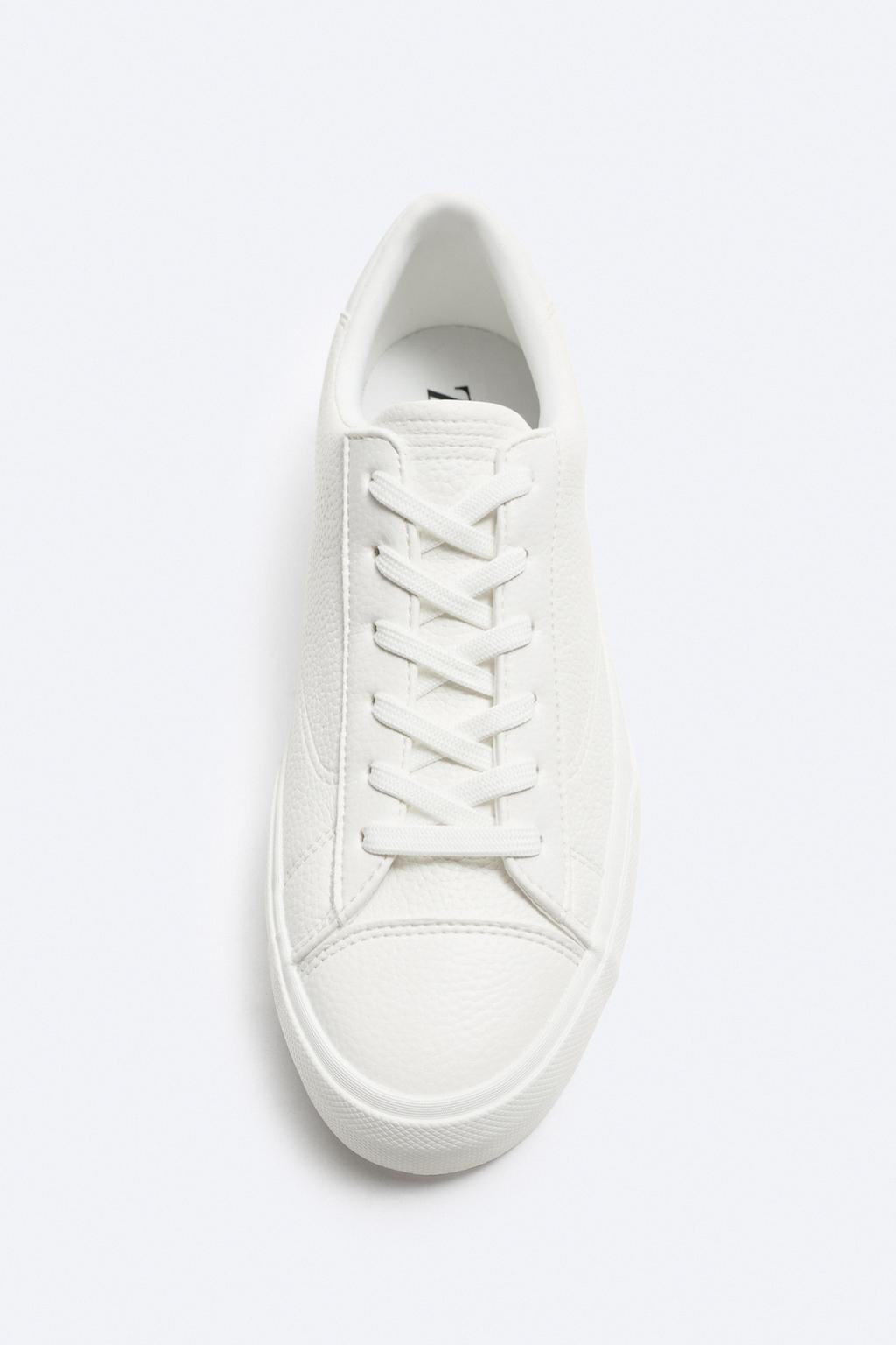 Zara Basic White Sneakers