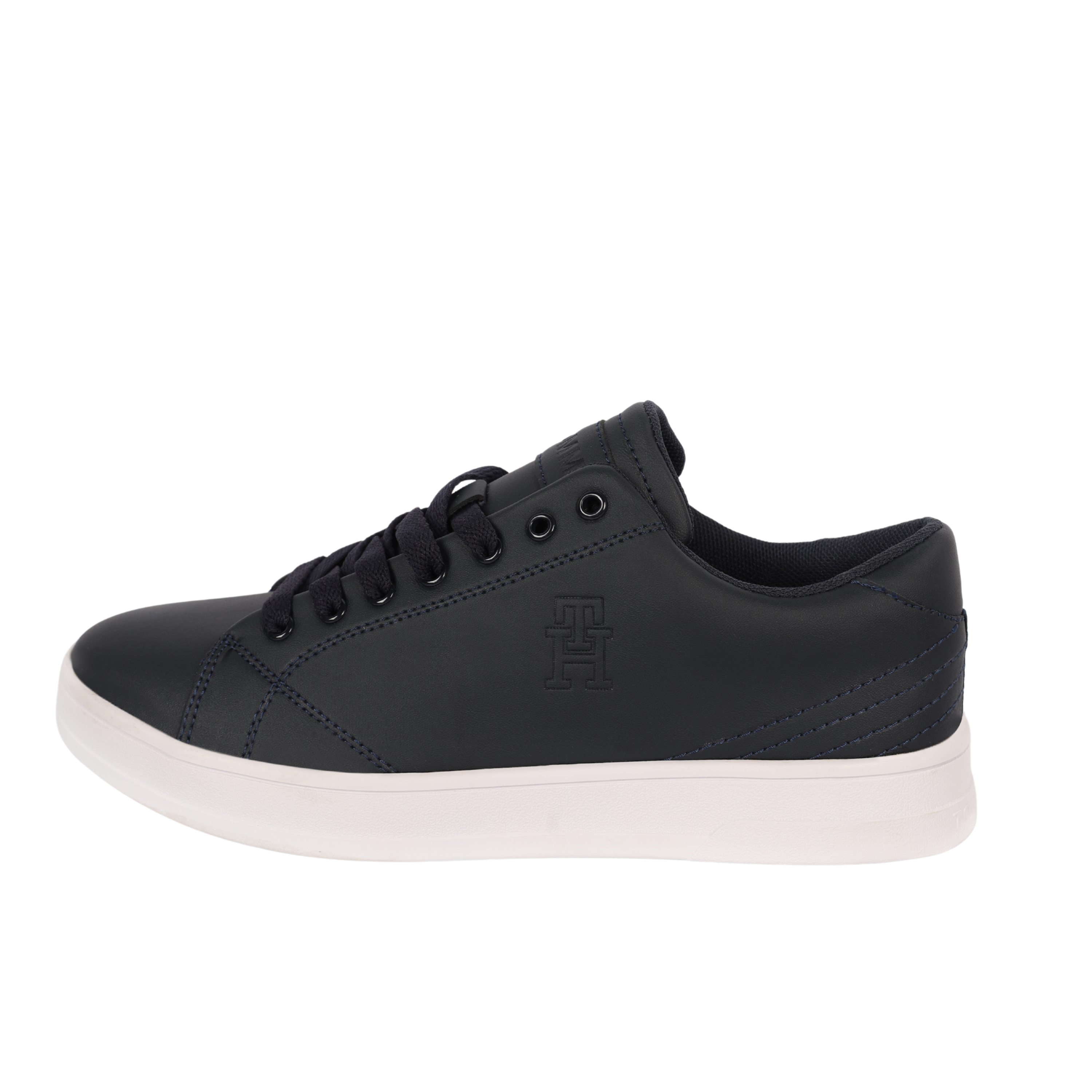 Tommy Hilfiger TH Hi Vulc Core Low LTH Stripes Sneaker navy
