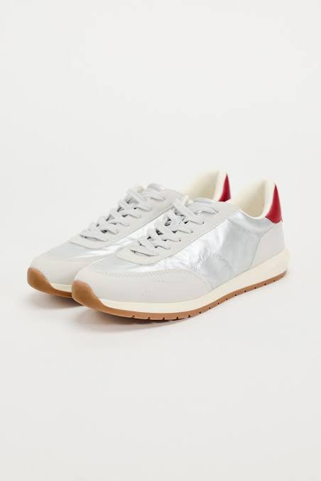 Zara metallic sneakers women