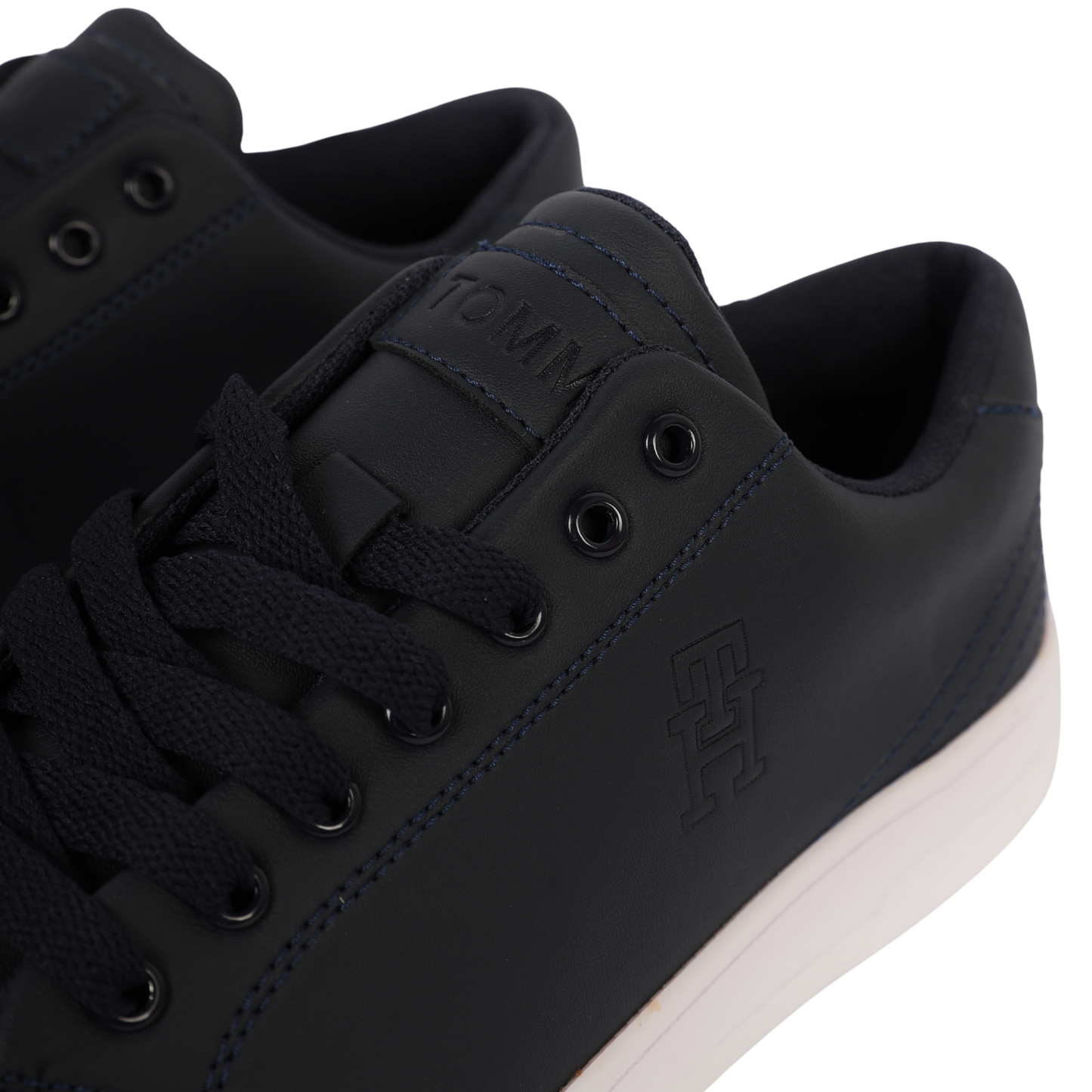 Tommy Hilfiger TH Hi Vulc Core Low LTH Stripes Sneaker navy