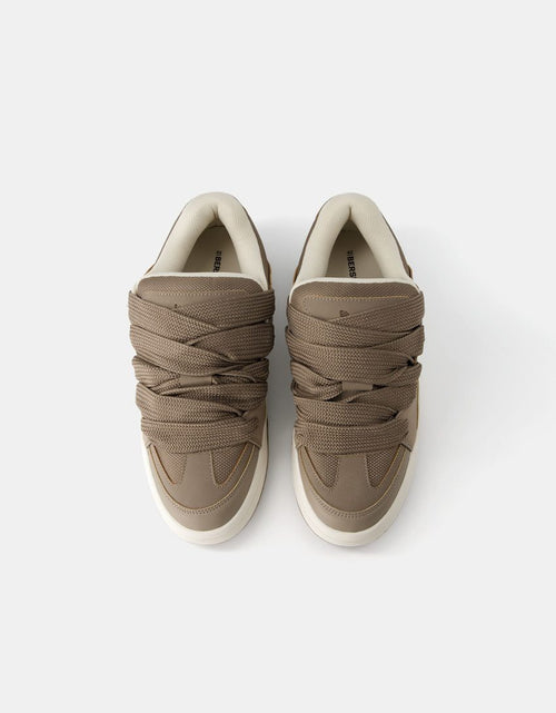 Bershka Chunky Low Top Trainers