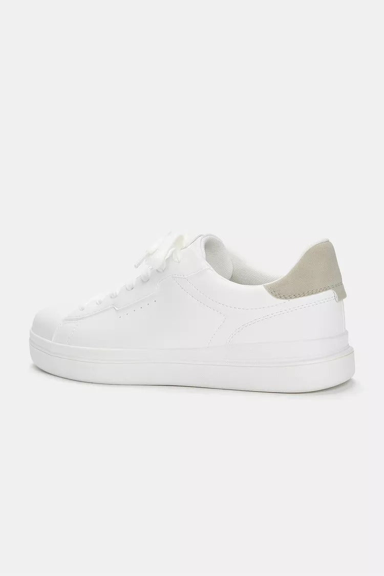 Pull&Bear Basic sneakers in white