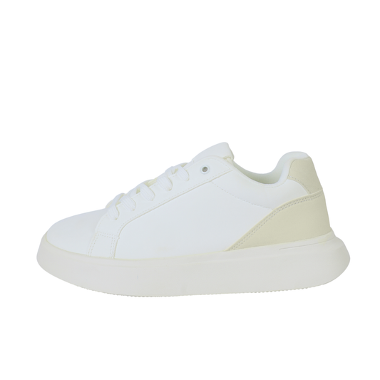 ZARA SNEAKERS WHITE & BEIGE