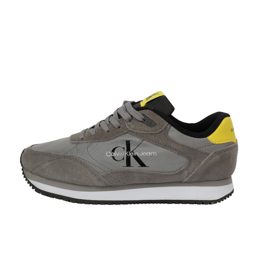 Calvin Klein Jeans Retro Runner Lace-up YELLOW & GRAY