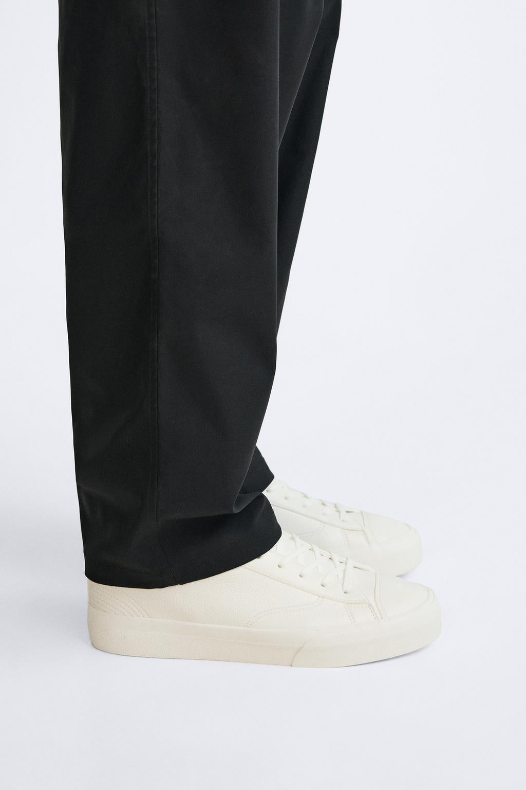 Zara Basic White Sneakers