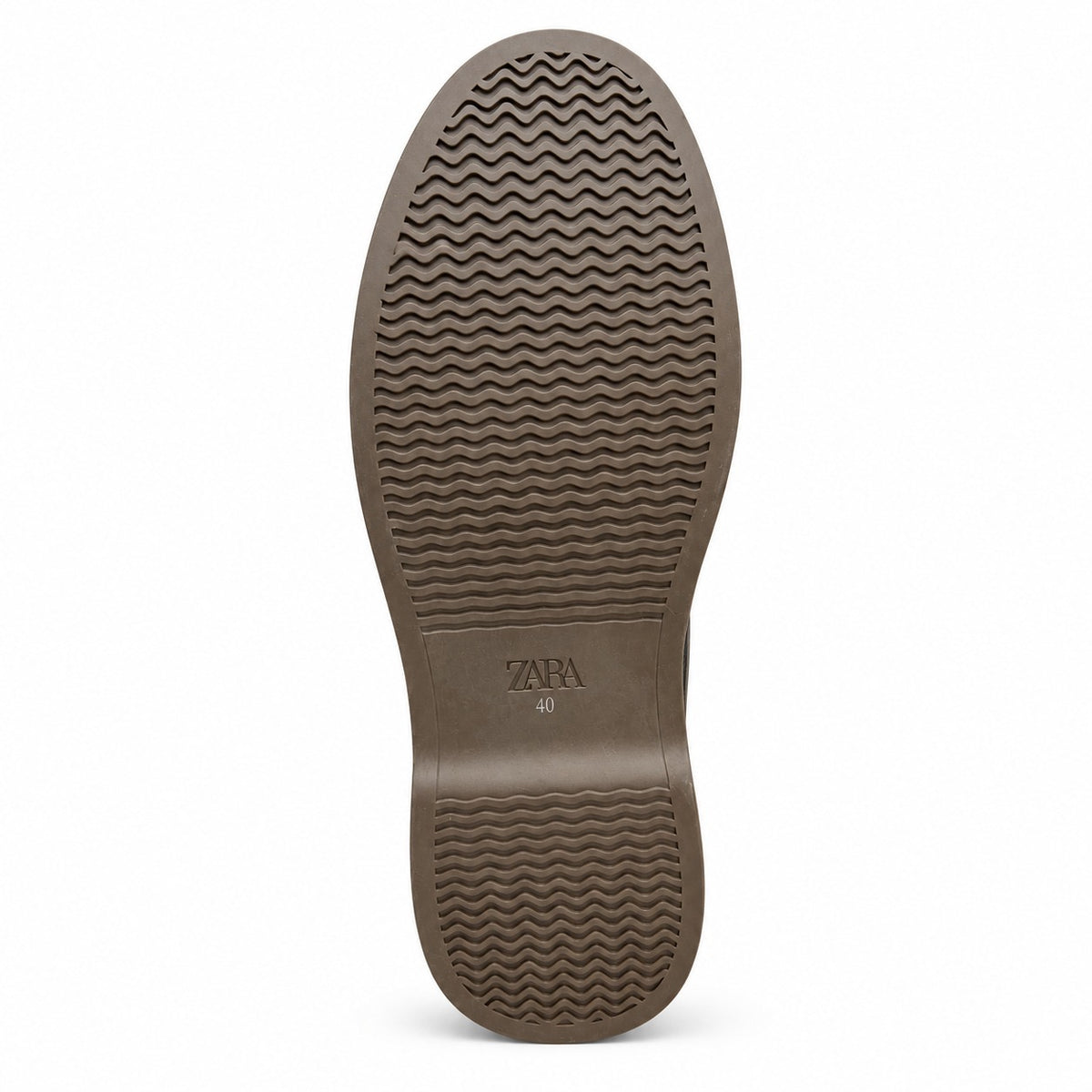 Zara Leather Boat Shoes