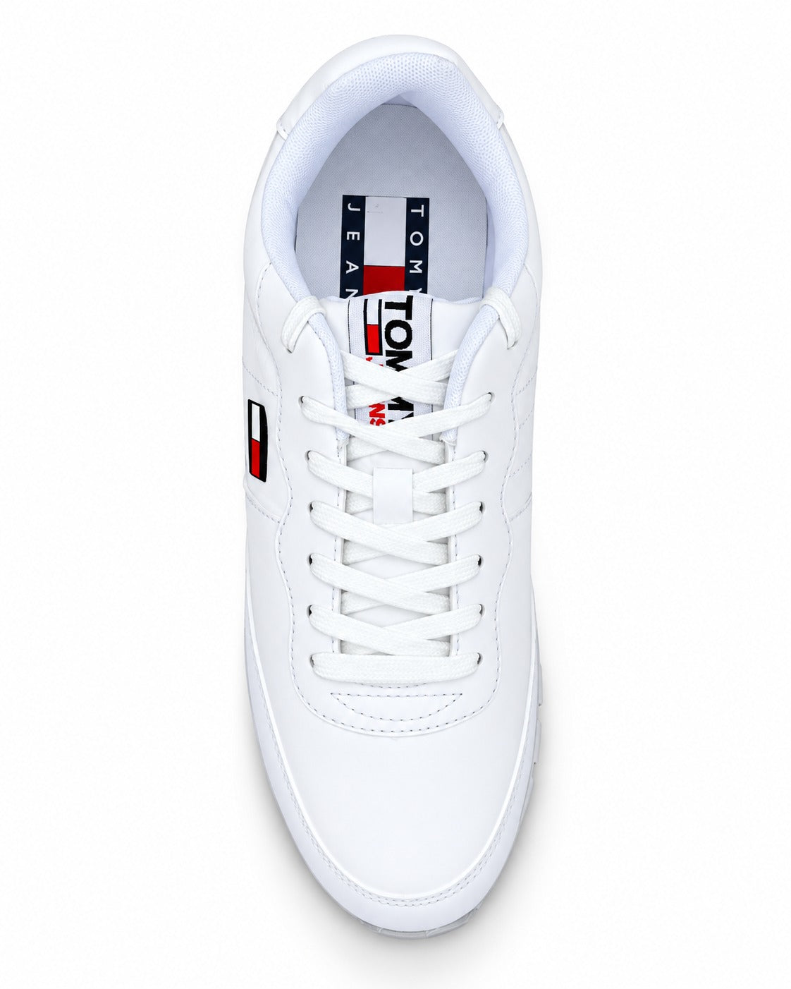 Tommy Retro Leather Trainers