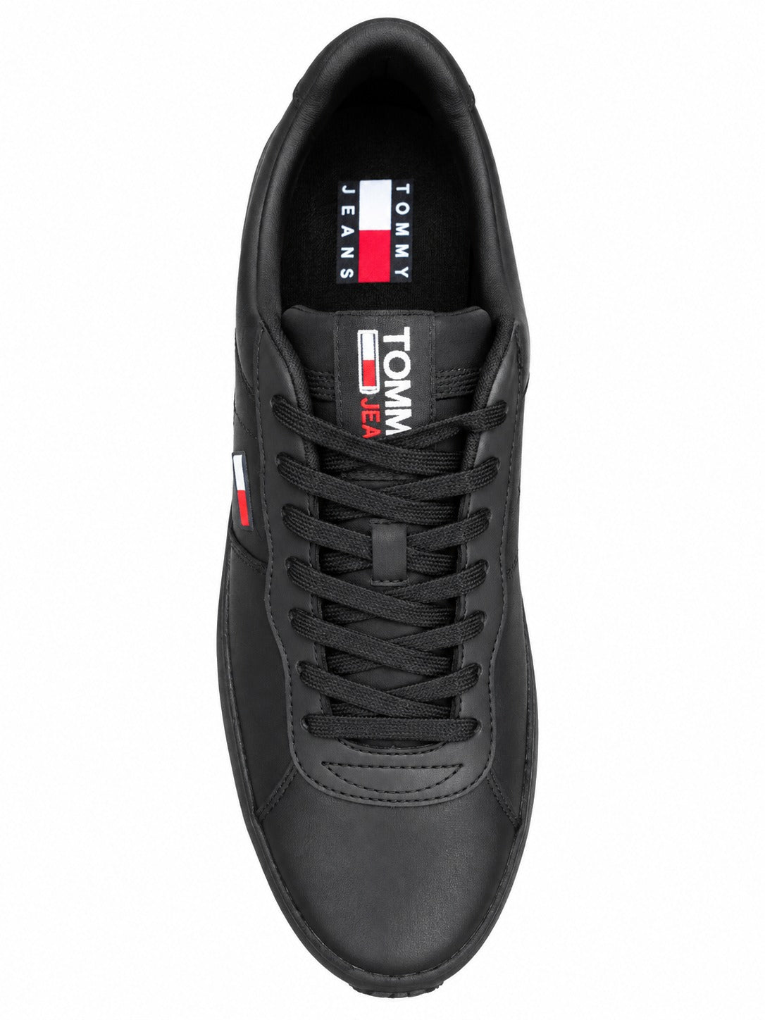 Tommy Retro Leather Trainers