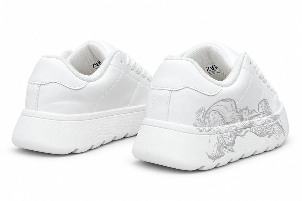 Zara Chunky Smoke Sneakers