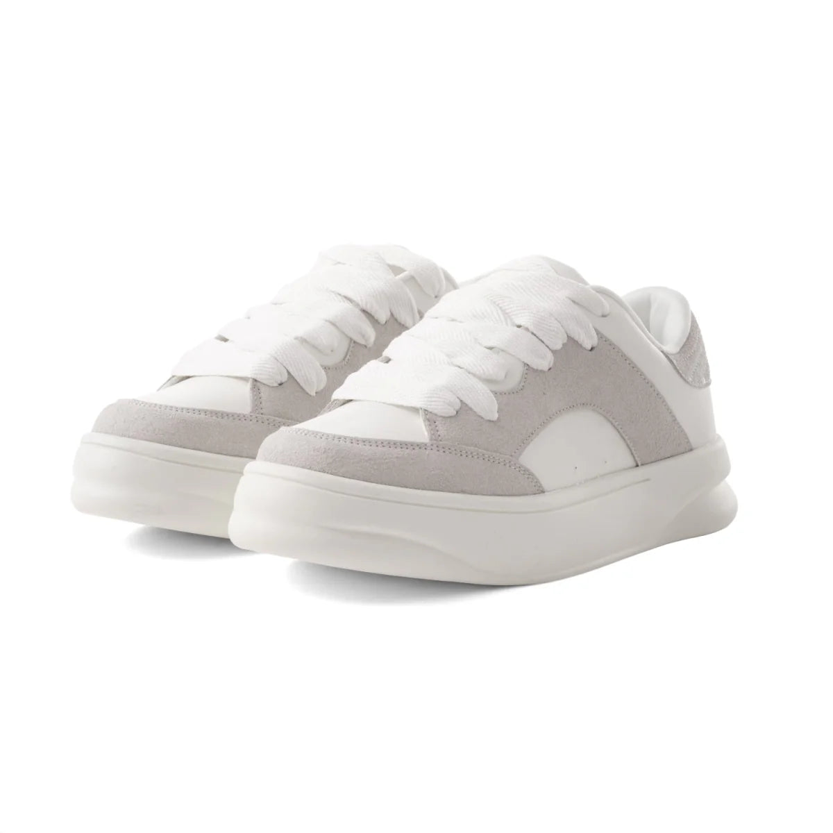 ZARA MONOCHROME CHUNKY SOLE SNEAKERS