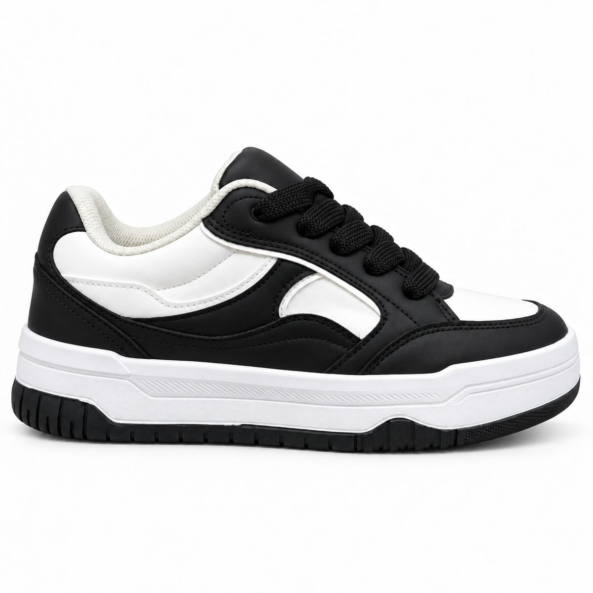 Bershka Contrast Panel Chunky Sneakers