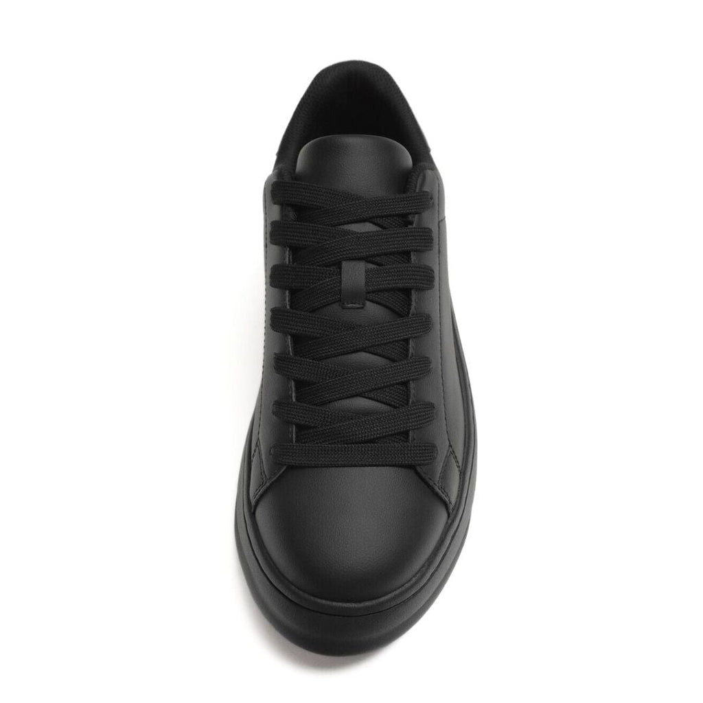 ZARA MONOCHROME CHUNKY SOLE SNEAKERS -BLACK