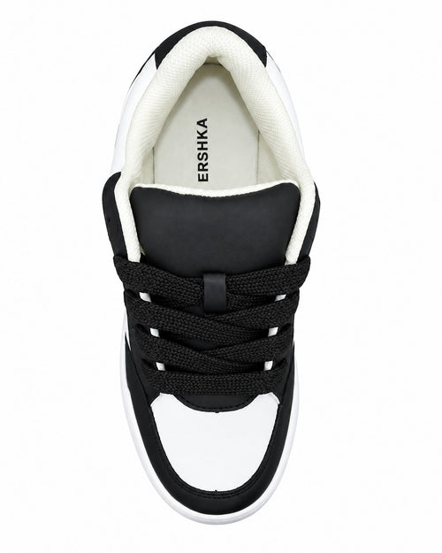 Bershka Contrast Panel Chunky Sneakers