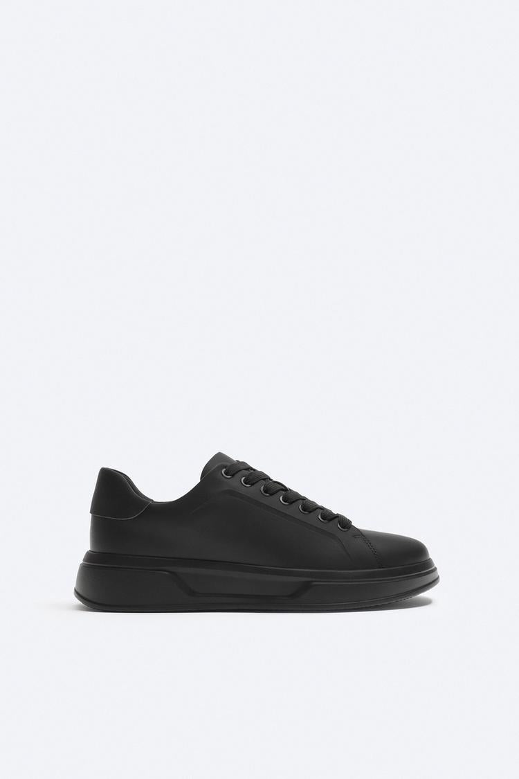 Zara Monochrome Chunky Sneakers
