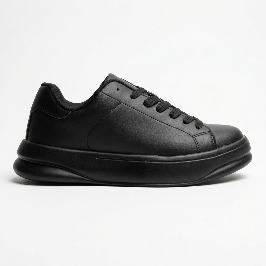 ZARA MONOCHROME CHUNKY SOLE SNEAKERS