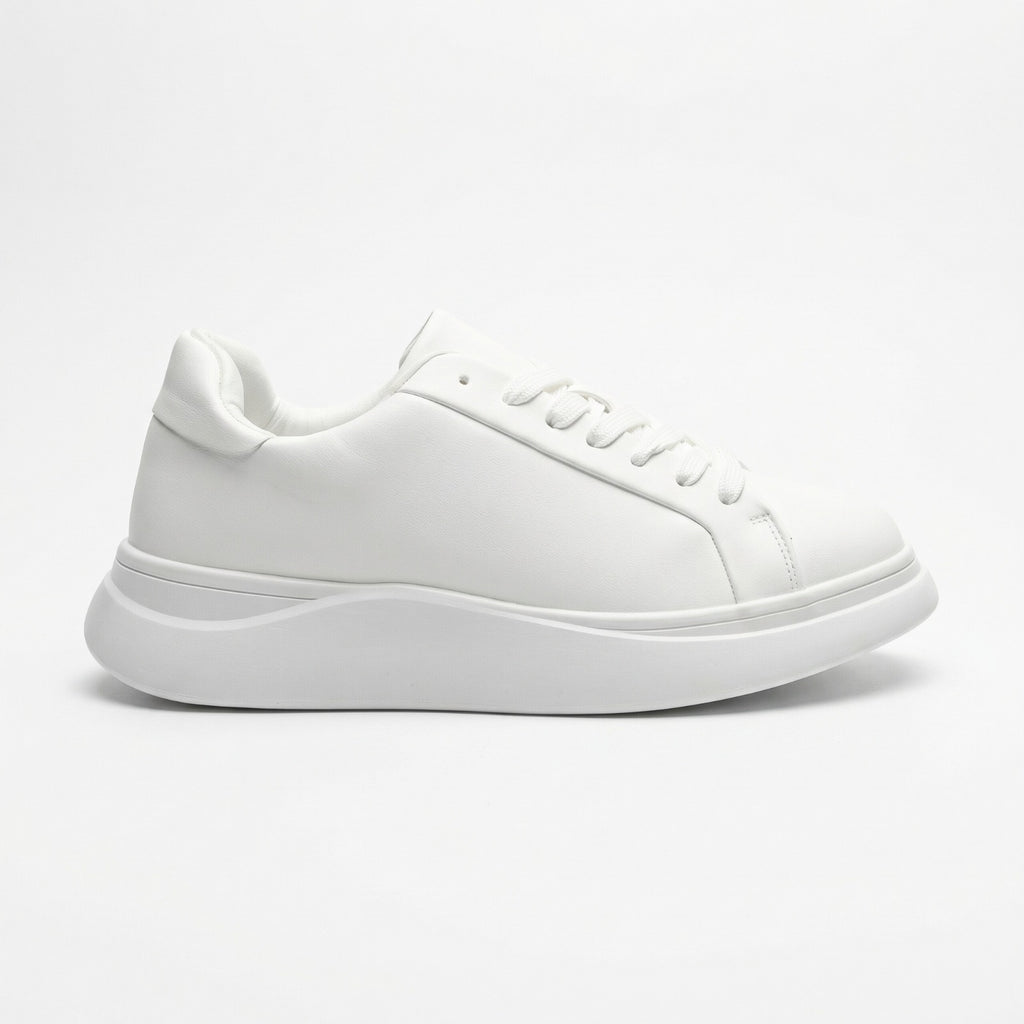 ZARA MONOCHROME CHUNKY SOLE SNEAKERS