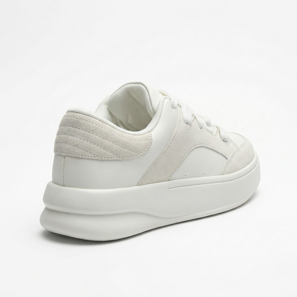 ZARA MONOCHROME CHUNKY SOLE SNEAKERS