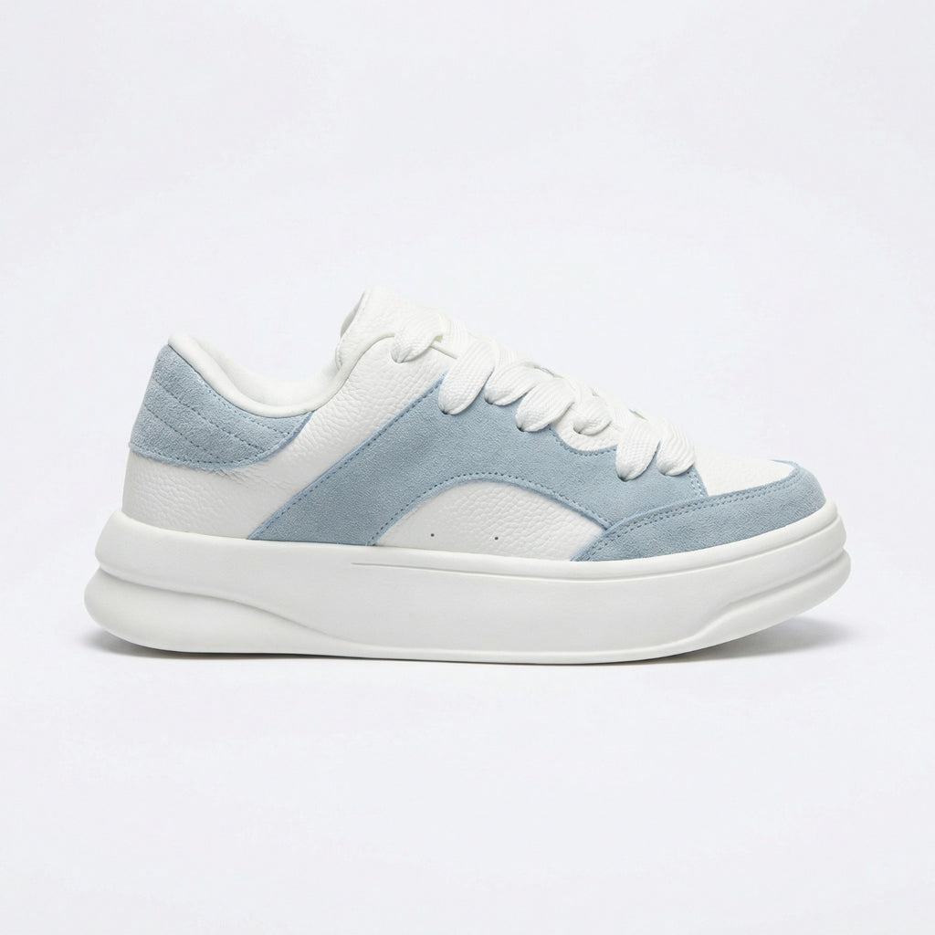 ZARA MONOCHROME CHUNKY SOLE SNEAKERS