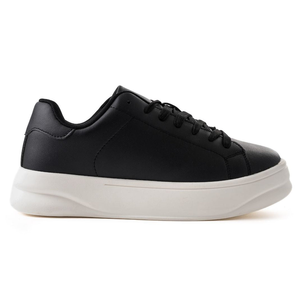 ZARA MONOCHROME CHUNKY SOLE SNEAKERS BLACK&WHITE
