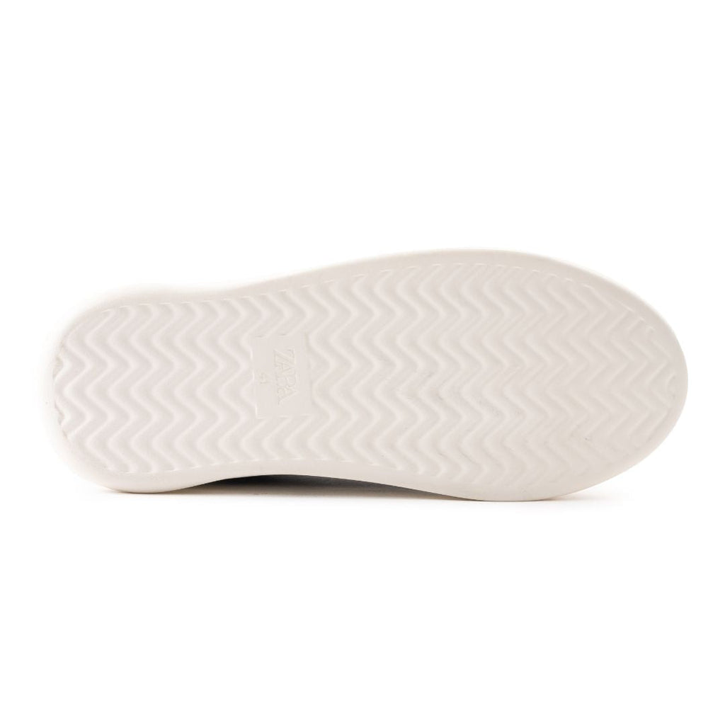 ZARA MONOCHROME CHUNKY SOLE SNEAKERS BLACK&WHITE