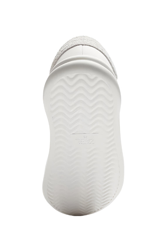 ZARA MONOCHROME CHUNKY SOLE SNEAKERS WHITE & GRAY