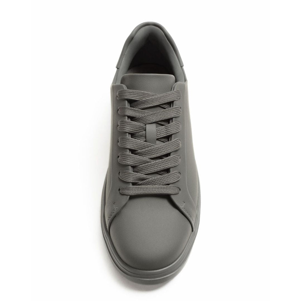 ZARA MONOCHROME CHUNKY SOLE SNEAKERS - GRAY