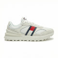Tommy Suede Cleat Mixed Texture Trainers