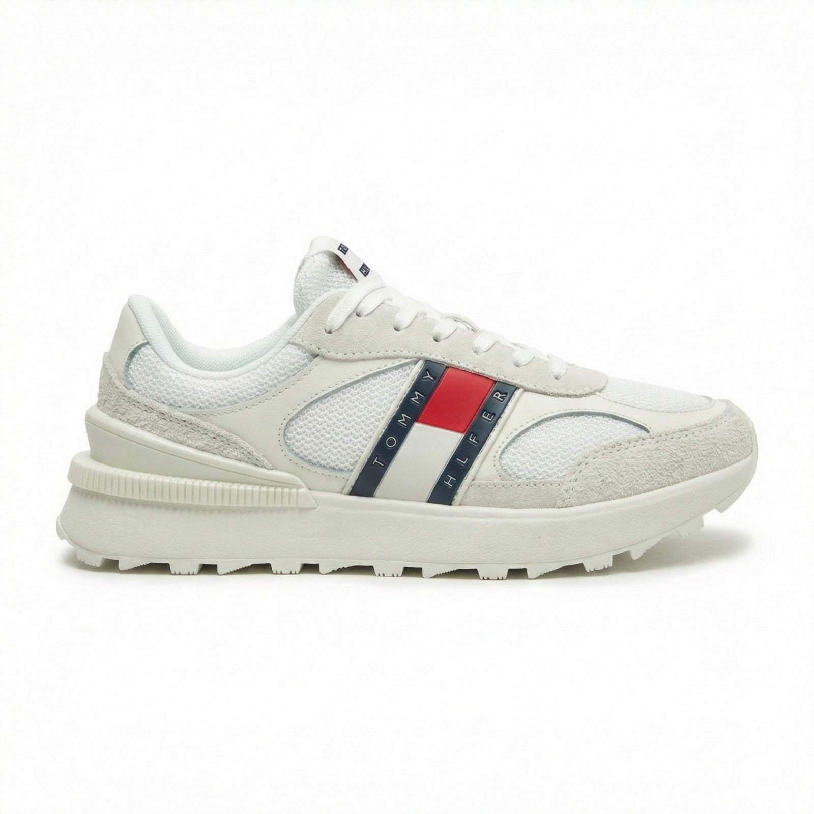 Suede Cleat Mixed Texture Trainers