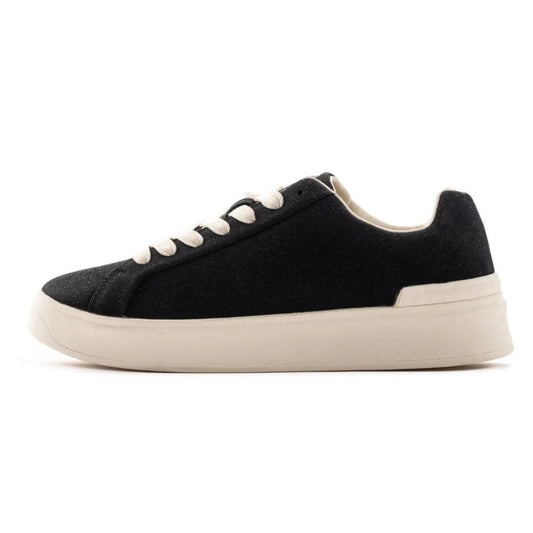 ZARA monochrome suede leather sneakers